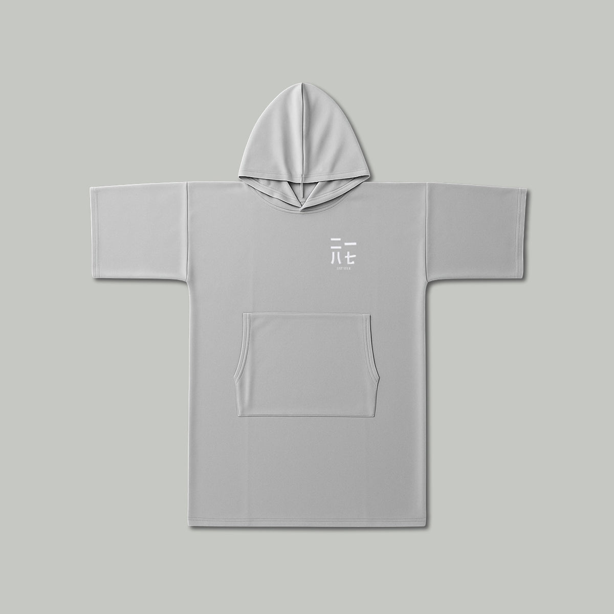 ポンチョ【ライトグレー】 | naturaum