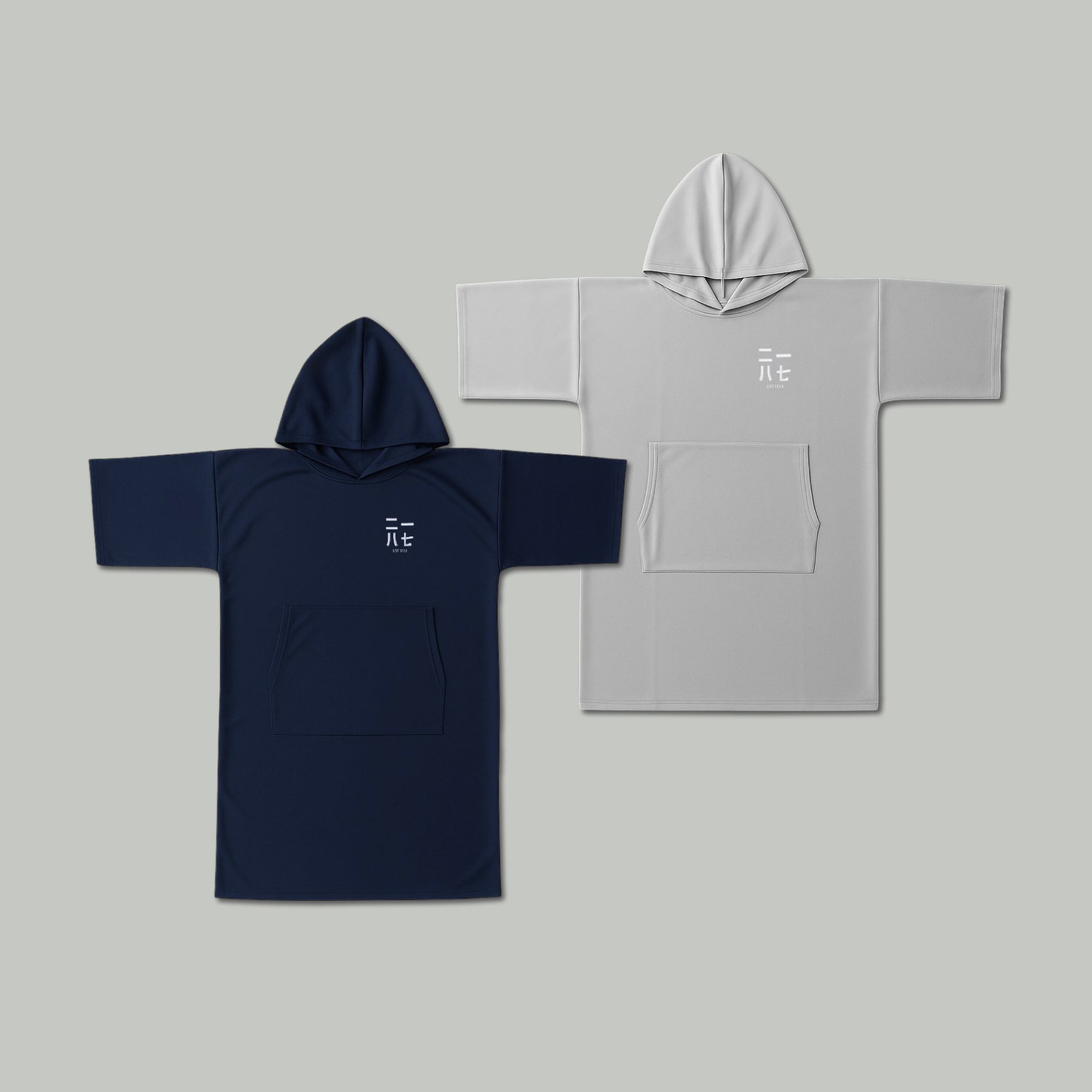 ポンチョ【ネイビー】