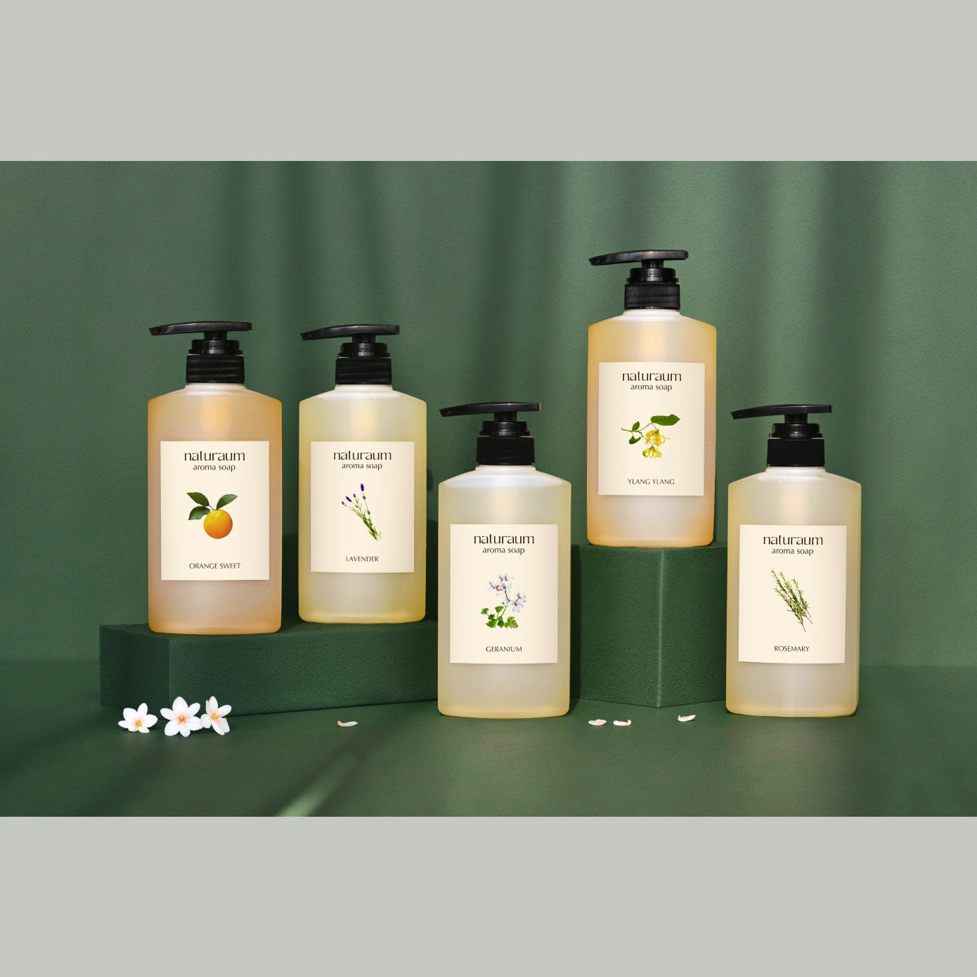 アロマソープ【ゼラニウム】520ml