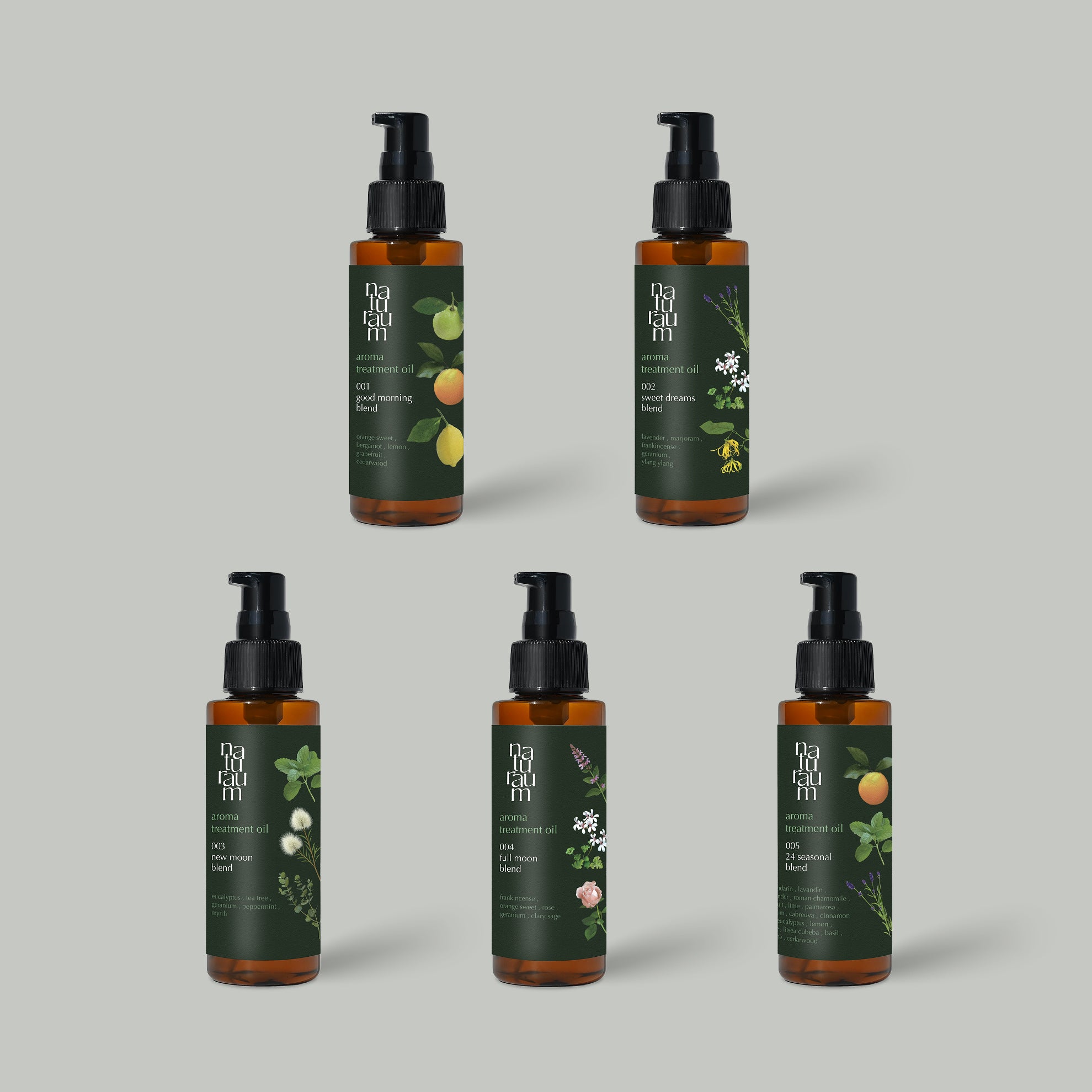 トリートメントオイル【004 満月ブレンド】100ml | naturaum
