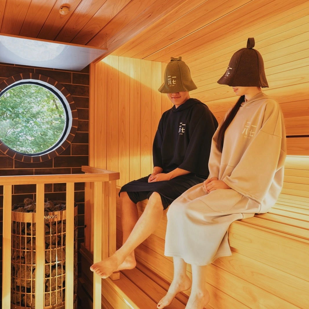 サウナハット【オレンジ】